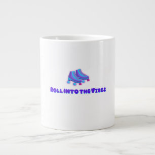 Caneca De Café Grande Rolar em Vibes