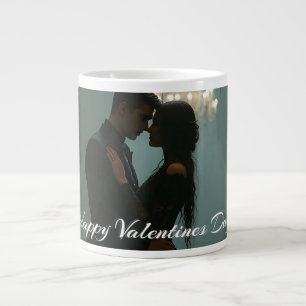 Caneca De Café Grande Romance no Salão Rosa no Dia dos Namorados
