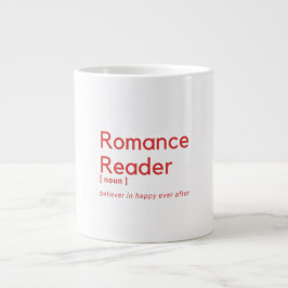 Caneca De Café Grande Romance Reader Definido!