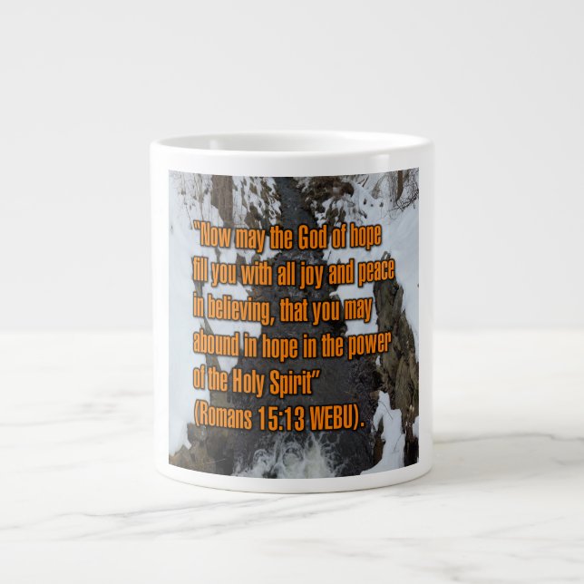 Caneca De Café Grande Romanos 15:13 WEBU Mug (Frente)