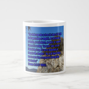 Caneca De Café Grande Romanos 8:35-37 WEBU Mug
