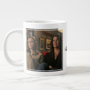 Caneca De Café Grande Rory & Lorelai Assista a um Filme