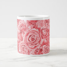 rosa Jumbo Mug 20 Oz espantoso