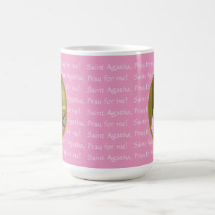 Caneca de Café Grande Rosa St. Agatha (M 003) 450m