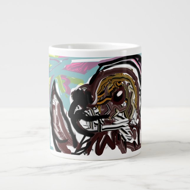 Caneca De Café Grande rua bernard love (Frente)