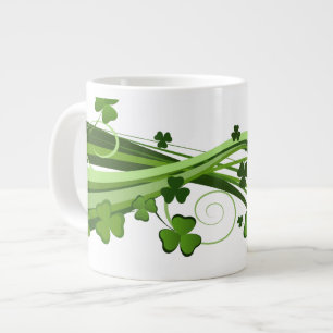 Caneca De Café Grande Rua, o "Clover Jumbo Mug" do Patrick
