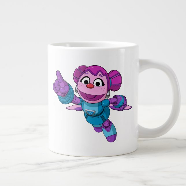 Caneca De Café Grande Rua Sésamo | Mecha Builders Abby (Direita)