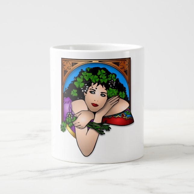 CANECA DE CAFÉ GRANDE RUAS. GAROTA DE PATRICK (Frente)
