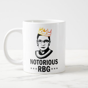 Caneca De Café Grande Ruth Bader Ginsburg Mug, notória RBG