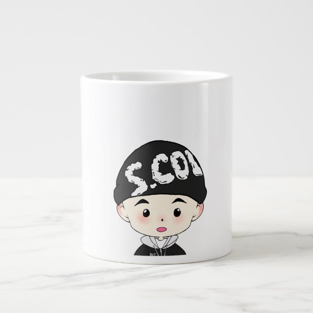 Caneca De Café Grande S.coups seventeen design cute nanatour (Frente)