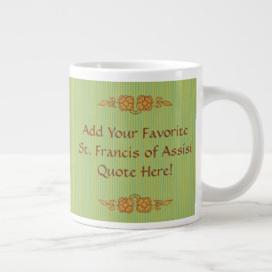 Caneca De Café Grande S. Francisco de Assis (BK 002)
