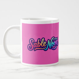 Caneca De Café Grande Sable Noon - Logotipo Básico