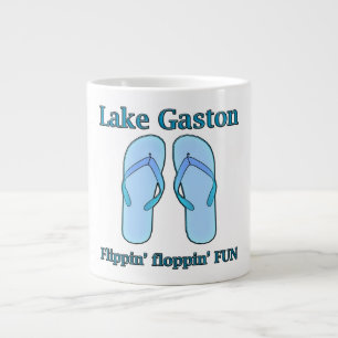 Caneca De Café Grande Sacudir Lake Gaston