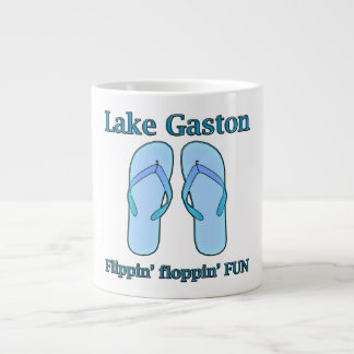 Caneca De Café Grande Sacudir Lake Gaston