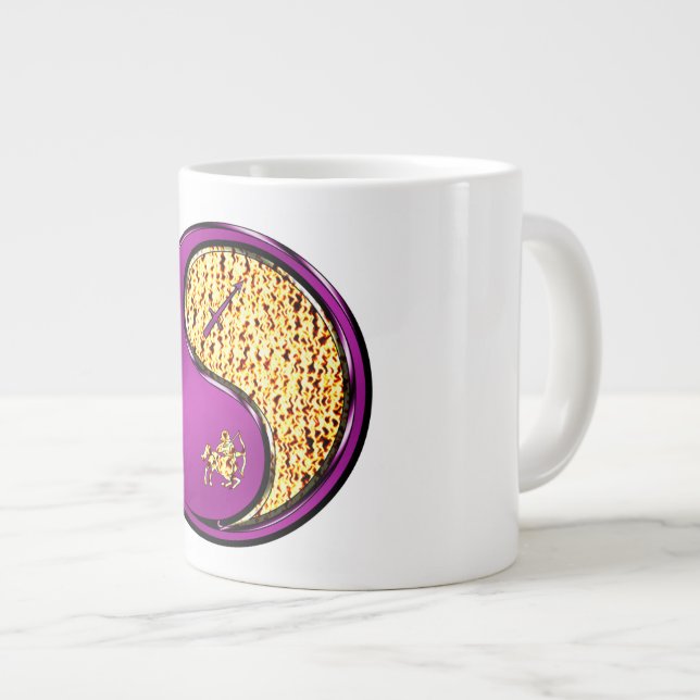 Caneca De Café Grande Sagitário o Arqueiro (Frente Esquerda)