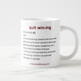 Caneca De Café Grande Sair do Jumbo Mug