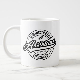 Caneca De Café Grande Sala de Vida Profissional Administrativo
