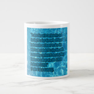Caneca De Café Grande Salmo 150:4-6 WEBU Mug