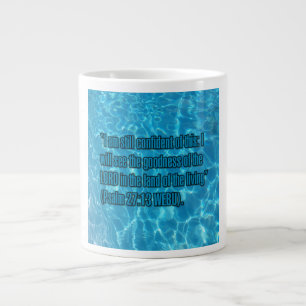 Caneca De Café Grande Salmo 27:13 WEBU Mug