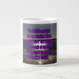 Caneca De Café Grande Salmo 27:1 WEBU Mug