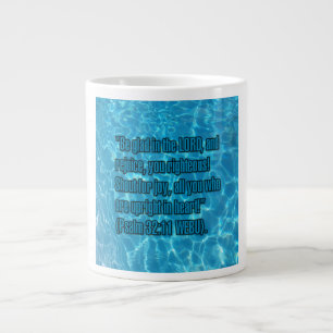 Caneca De Café Grande Salmo 32:11 WEBU Mug