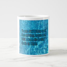 Caneca De Café Grande Salmo 4:8 WEBU Mug