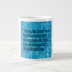 Caneca De Café Grande Salmo 54:1-2 WEBU Mug