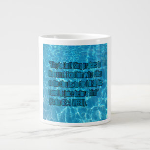 Caneca De Café Grande Salmo 68:4 WEBU Mug