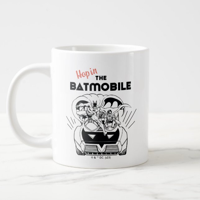 Caneca De Café Grande Salto no Batmobile (Esquerda)