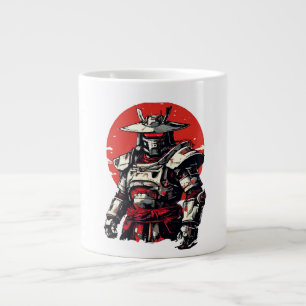Caneca De Café Grande samurai
