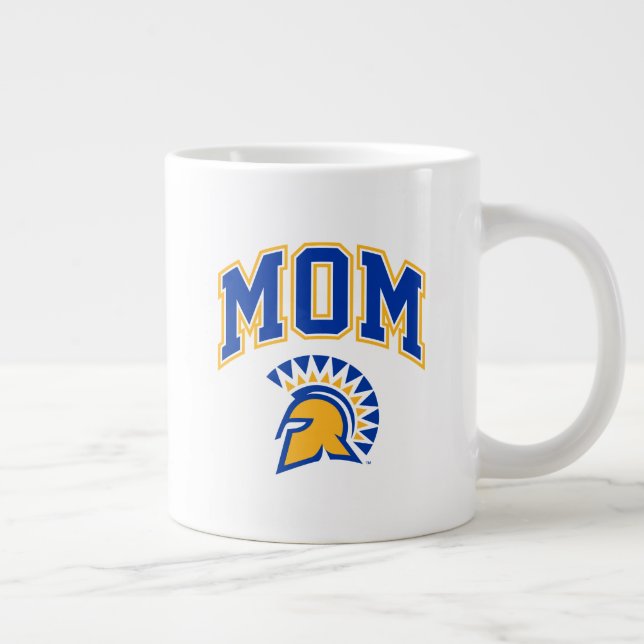 Caneca De Café Grande San José State Spartans Mãe (Direita)