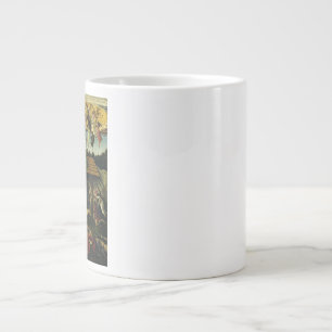 Caneca De Café Grande Sandro Botticelli - O Nascimento Místico – Arte Er