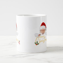 Caneca De Café Grande Santa Claus Merry Christmas Specialty Mug