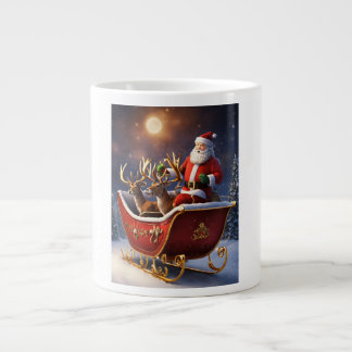Caneca De Café Grande Santa Claus Mug