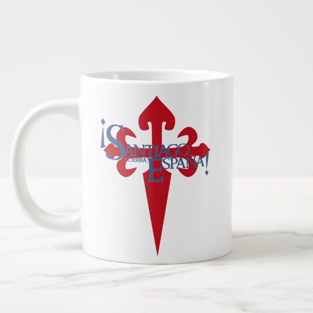 Caneca De Café Grande Santiago (Esquerda)