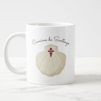 Caneca De Café Grande Santiago Pilgrimage Design Mug