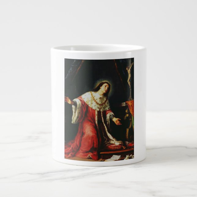 Caneca De Café Grande Santo Casimir Jagiellon (Frente)