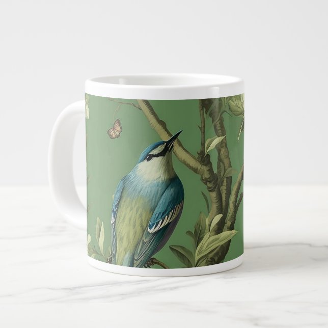 Caneca De Café Grande Santuário Secreto (Frente Esquerda)