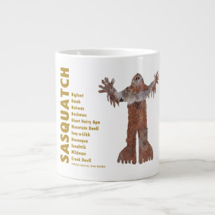 Caneca De Café Grande Sasquatch