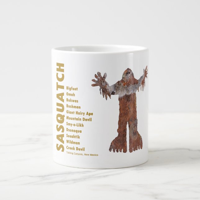 Caneca De Café Grande Sasquatch (Frente)