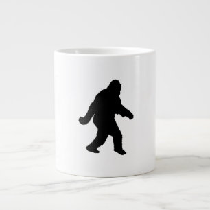 Caneca De Café Grande Sasquatch Squatchin' Silhouette