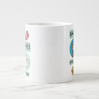 Caneca De Café Grande Saving Lives One Paw At A Time – Vet Animal Design