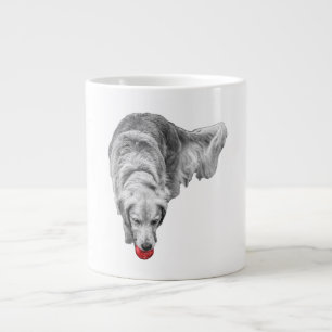 Caneca De Café Grande Scarlet Ember Gaze