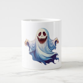 Caneca De Café Grande Scary ghost