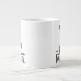 Caneca De Café Grande Schnauzer Mamãe 