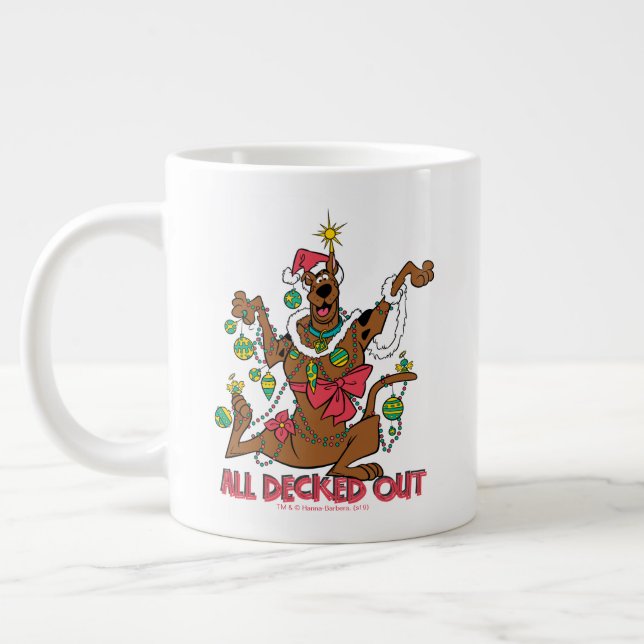 Caneca De Café Grande Scooby-Doo All Decorrido (Esquerda)