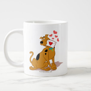 Caneca De Café Grande Scooby-Doo - Envelope do Namorados de retenção