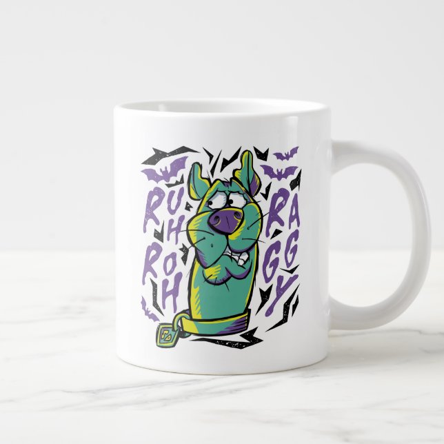 Caneca De Café Grande Scooby-Doo | Ruh Roh Raggy (Direita)