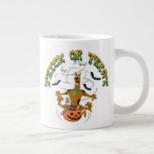 Caneca De Café Grande Scooby-Doo Truque do Tratado