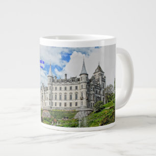Caneca De Café Grande Scotland Dunrobin Castle Seat of Clan Sutherland
